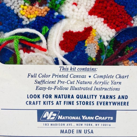 Santa Latch Hook Rug Kit - 18" x 24" - NIB - Picture 5 of 5